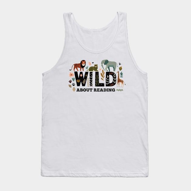 WILD About Reading Tank Top by Heartsake